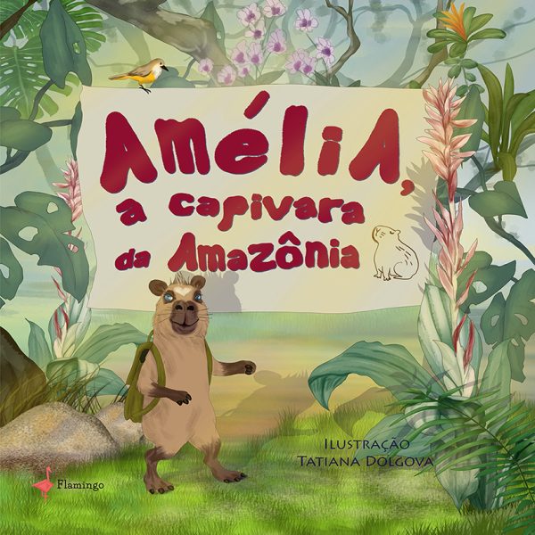 Amélia, a capivara da Amazonia